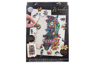 Obrázek z Puzzle dřevěné sova 133 dílků 